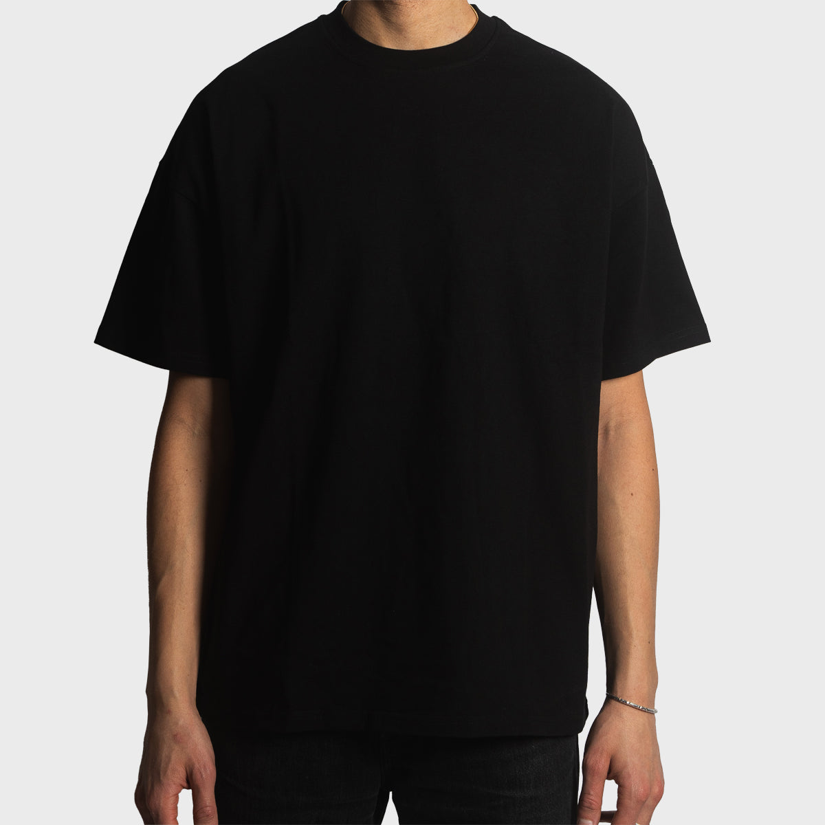 Black blank tee hotsell